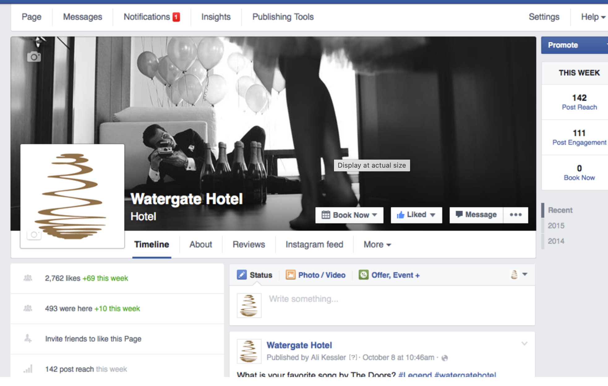 Social Media Management — Facebook